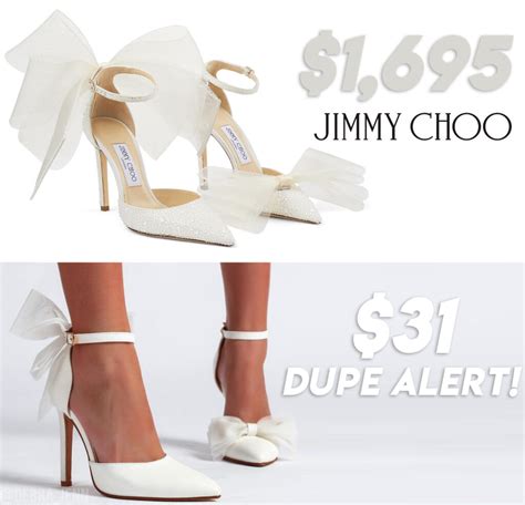 jimmy choo dupe bag|jimmy choo dupe wedding shoes.